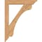 Ekena Millwork Legacy Traditional Smooth Bracket w/ Offset Brace, Western Red Cedar, 5 1/2"W x 28"D x 36"H BKT0604X28X36LEC01SWR - alternate 3
